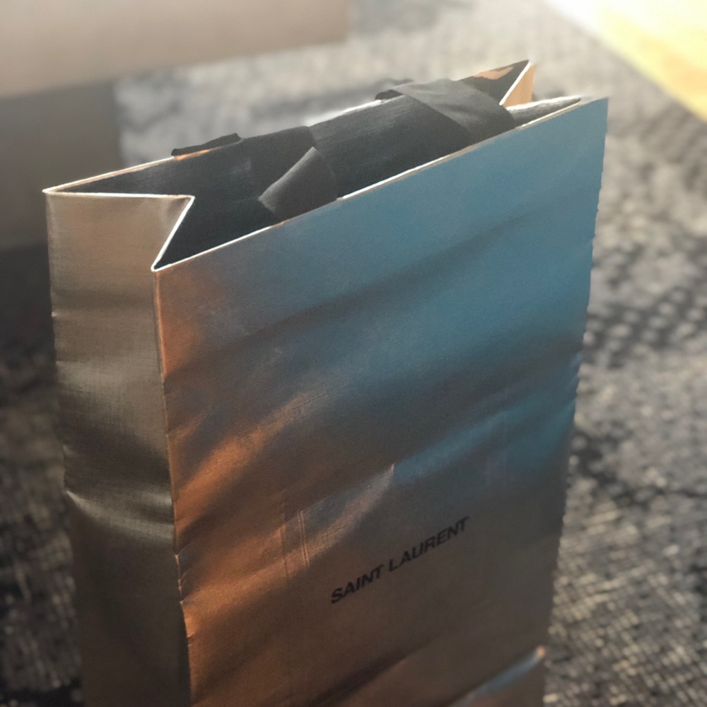St Laurent gift bag